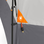 20 Ft X 18 Ft 12-Person 3-Room Instant Cabin Tent with Screen Room, 56.5 Lbs