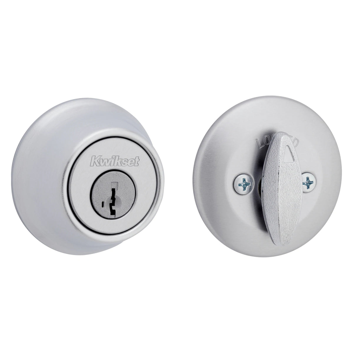 Security 660 Series Polished Brass Single Cylinder Deadbolt