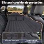 Thicken Backseat SUV/Car/Truck Air Mattress Air Bed Inflatable SUV Truck Mattress -24'' Width/Black