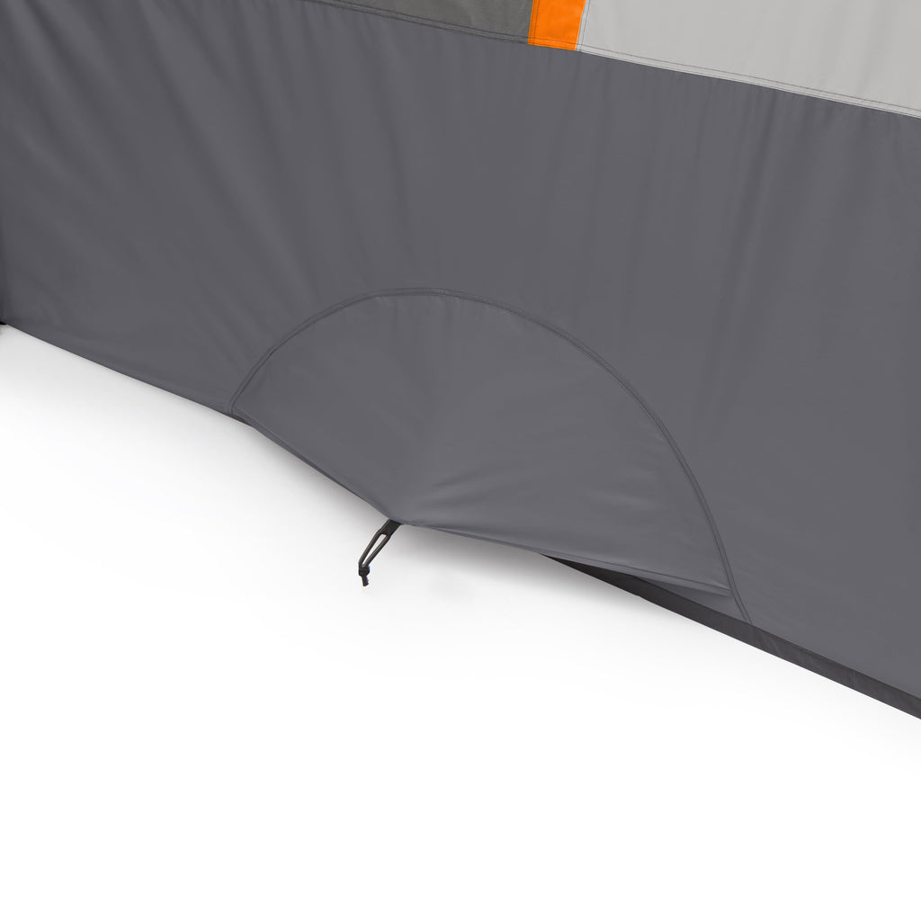 20 Ft X 18 Ft 12-Person 3-Room Instant Cabin Tent with Screen Room, 56.5 Lbs