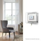 6.5-In 7.5-In Plastic Lockable Thermostat Cover
