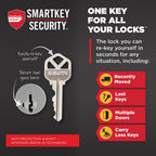 Security 660 Series Polished Brass Single Cylinder Deadbolt