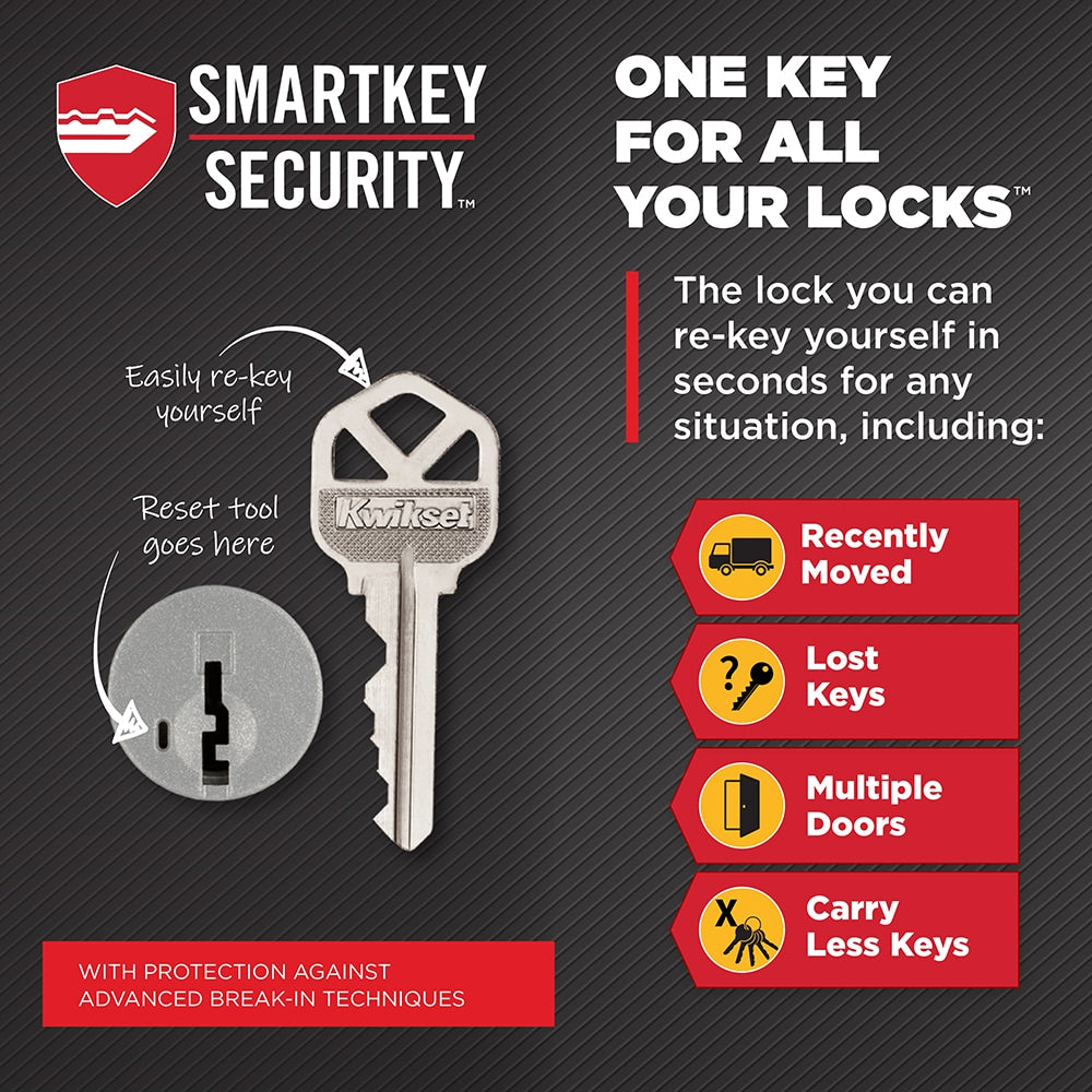 Security 660 Series Polished Brass Single Cylinder Deadbolt