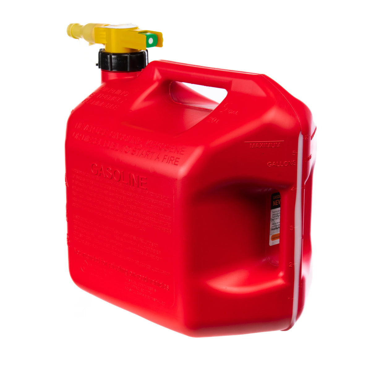 5-Gallon Plastic Gasoline Can