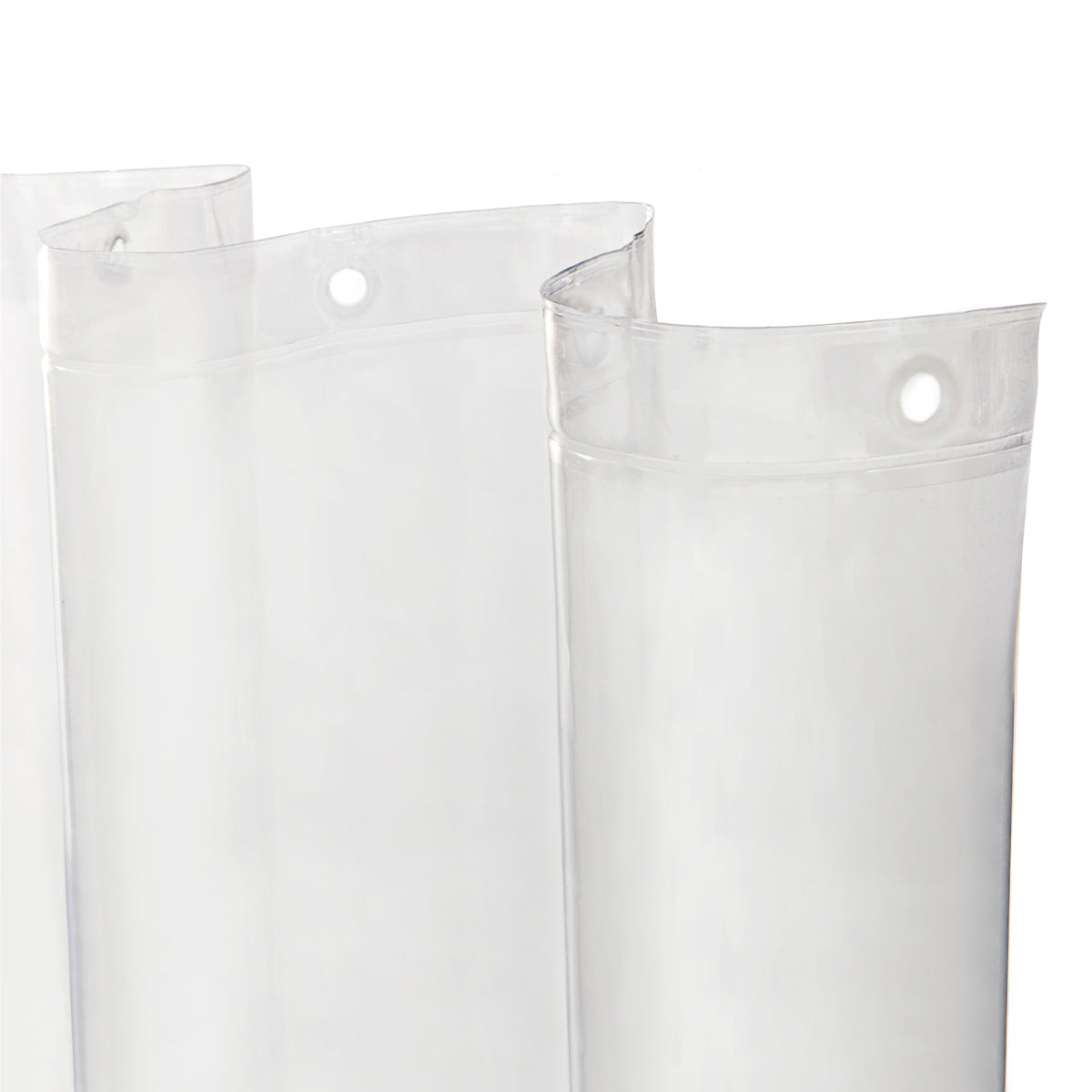 70-In W X 72-In L Clear Solid EVA/PEVA Shower Liner