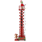 50-In Lighted Musical Merry Christmas Figurine