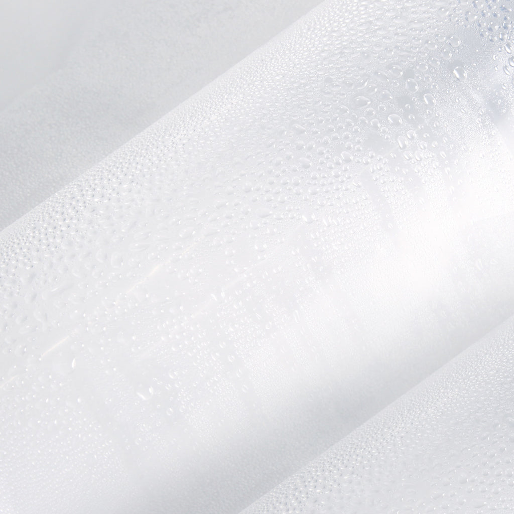 70-In W X 72-In L Clear Solid EVA/PEVA Shower Liner