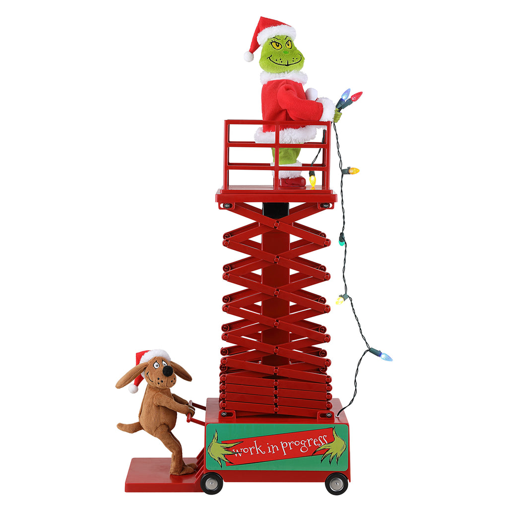 50-In Lighted Musical Merry Christmas Figurine