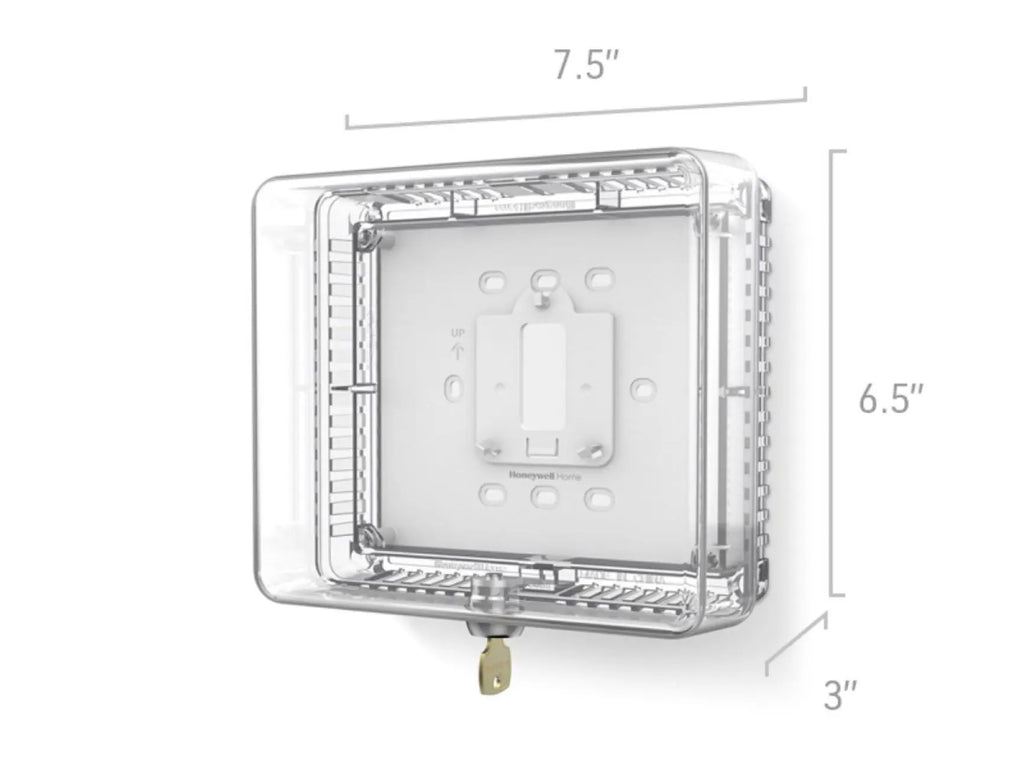 6.5-In 7.5-In Plastic Lockable Thermostat Cover