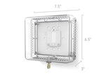6.5-In 7.5-In Plastic Lockable Thermostat Cover