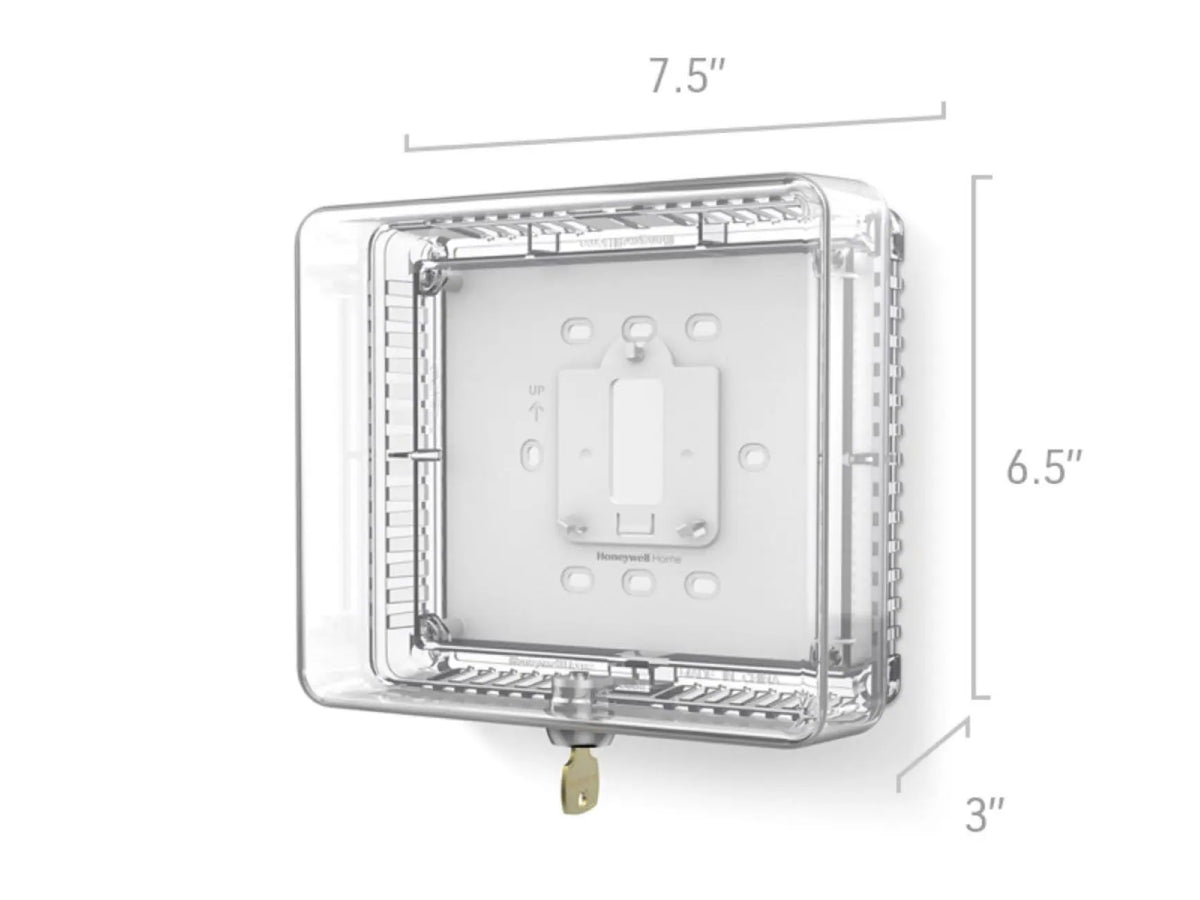 6.5-In 7.5-In Plastic Lockable Thermostat Cover