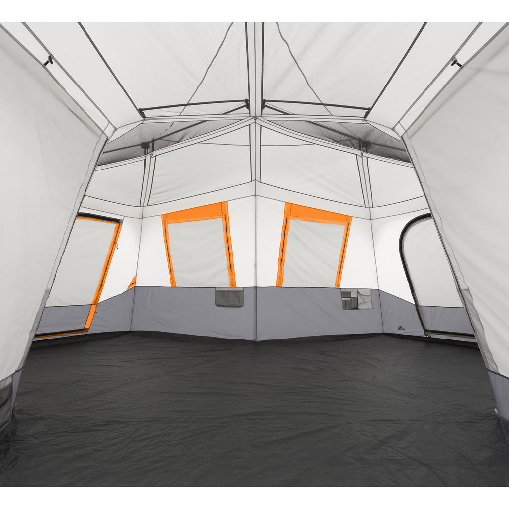 20 Ft X 18 Ft 12-Person 3-Room Instant Cabin Tent with Screen Room, 56.5 Lbs