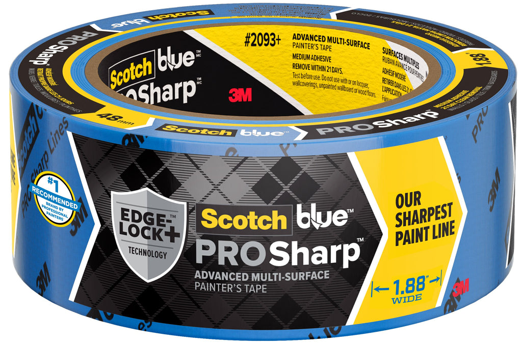 Prosharp 3 -Pack 1.88-In X 60 Yard(S) Painters Tape