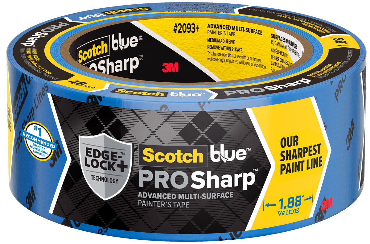 Prosharp 3 -Pack 1.88-In X 60 Yard(S) Painters Tape
