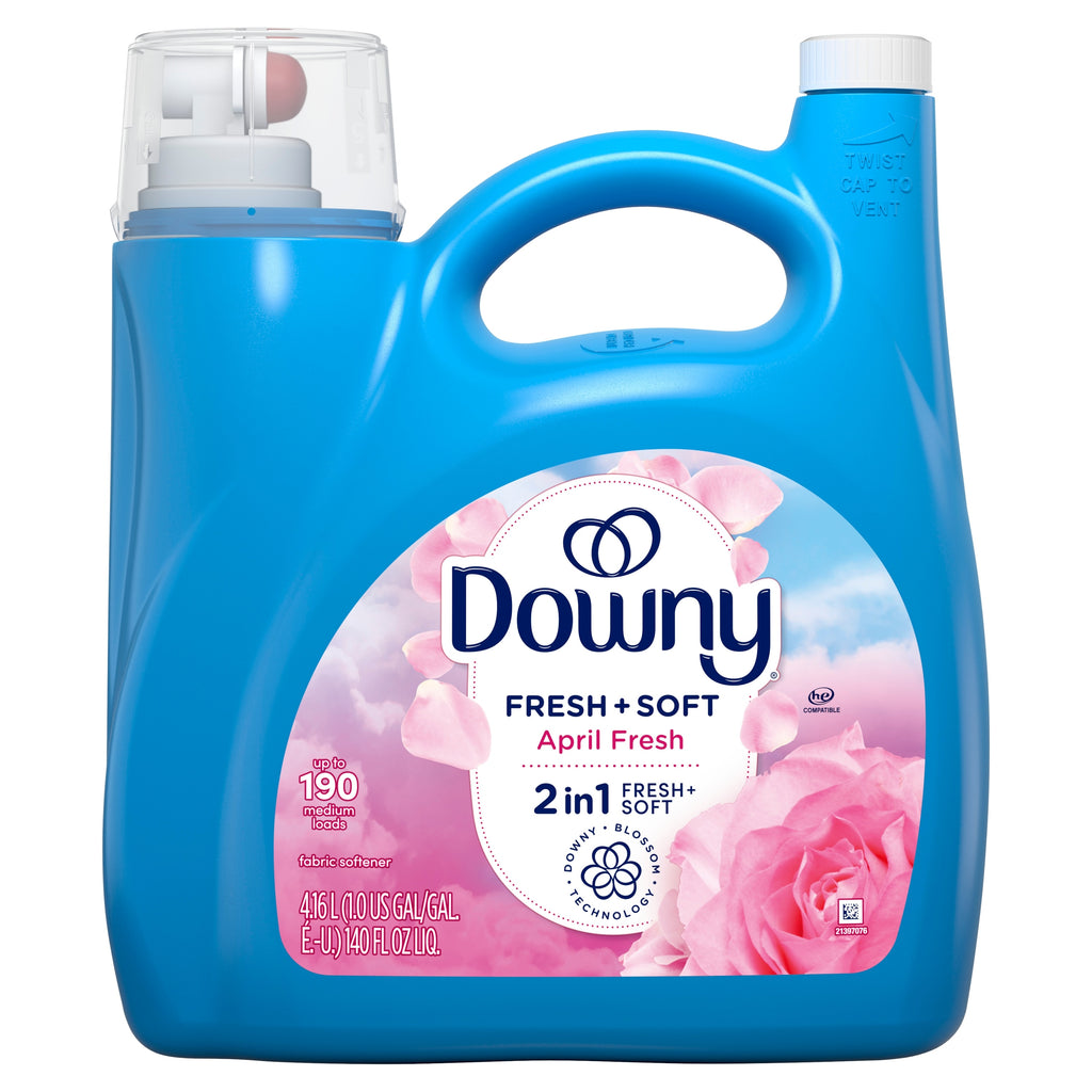 Ultra April Fresh Fabric Softener Liquid 190 Loads 140 -Fl Oz