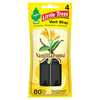 Vent Wrap 4 -Count Vanillaroma Dispenser Air Freshener 4 -Pack