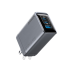 Anker Prime Charger, 100W multi-device fast charger with 3 ports and GaN technology.