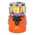 2000W camping stove heater portable 2-in-1 outdoor gas stove