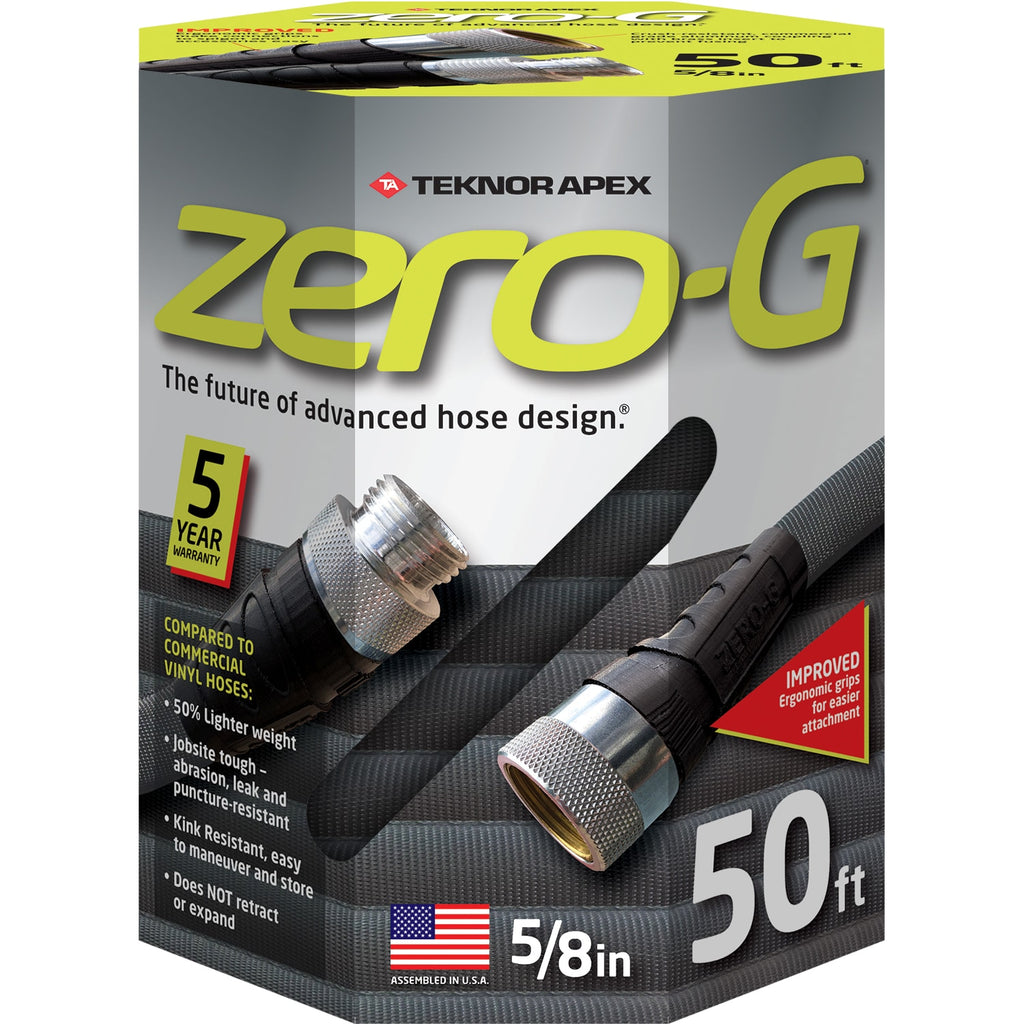 Teknor Apex 5/8-In X 50-Ft Premium -Duty Kink Free Woven Gray Hose