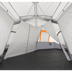 20 Ft X 18 Ft 12-Person 3-Room Instant Cabin Tent with Screen Room, 56.5 Lbs