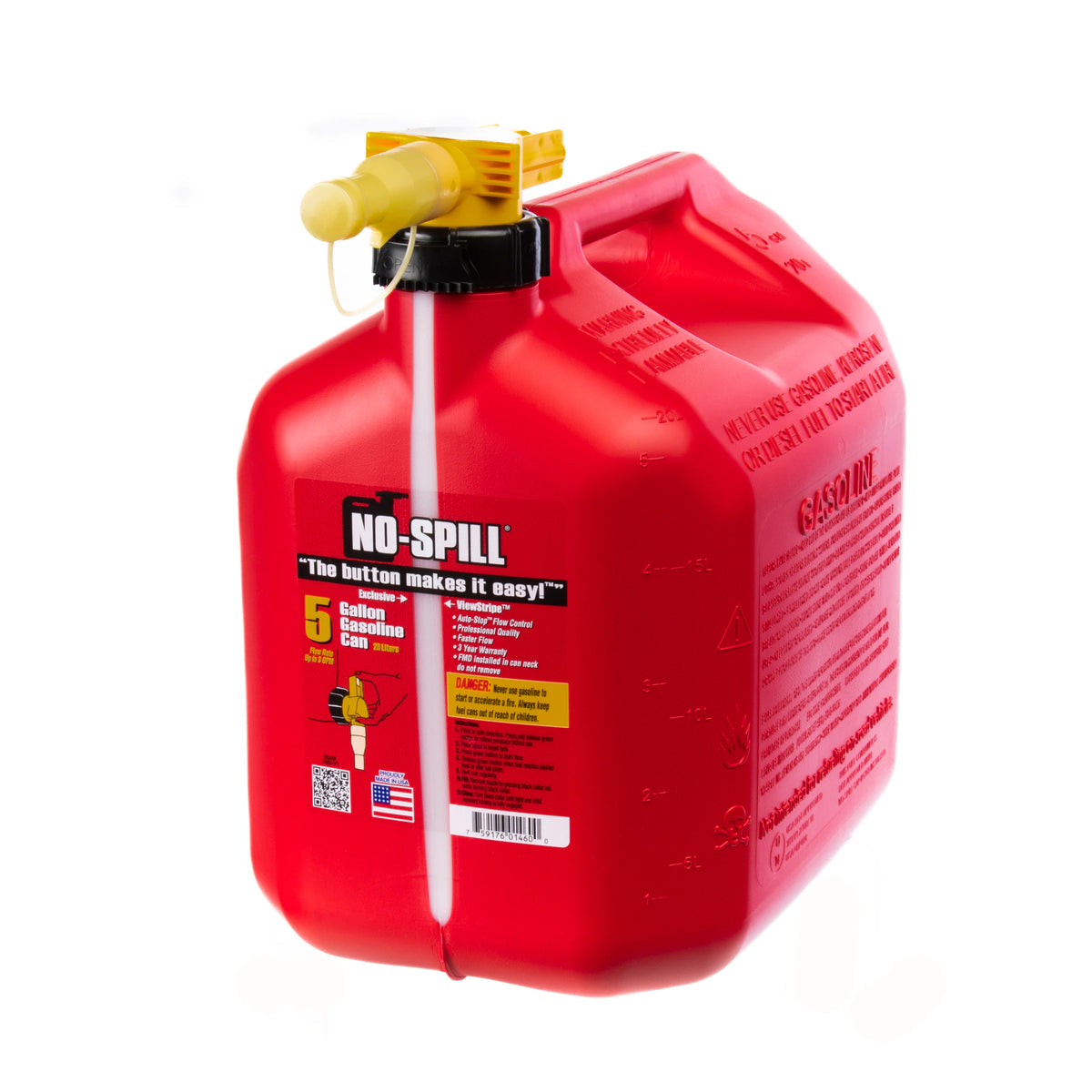 5-Gallon Plastic Gasoline Can