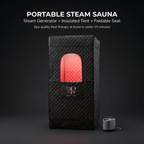 Portable Steam Sauna Box with Steamer